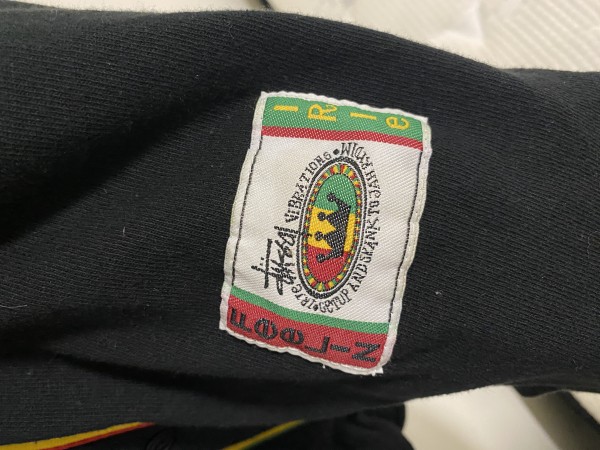 Stussy International tribe/ vibrations rasta baseball jersey