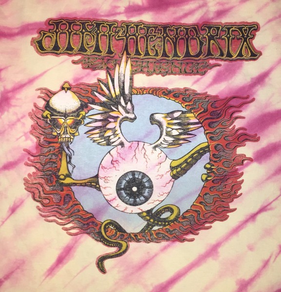 Jimi Hendrix flying eyeball shirt