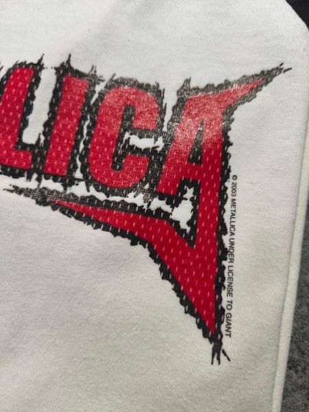 2003 Metallica "One" Raglan Tee