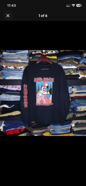 Acid Bath When The Kite String Pops Longsleeve