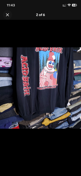 Acid Bath When The Kite String Pops Longsleeve