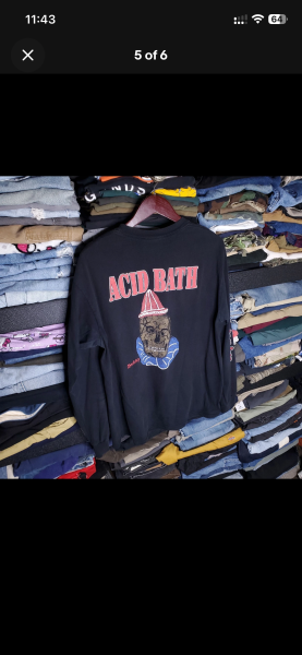 Acid Bath When The Kite String Pops Longsleeve