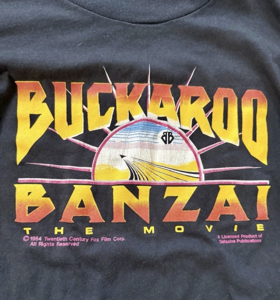 1984 Buckaroo Banzai Movie Promo Long Sleeve Tee