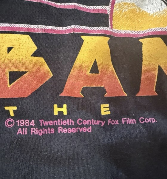 1984 Buckaroo Banzai Movie Promo Long Sleeve Tee
