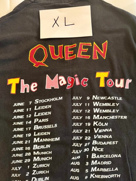 Queen 1986 Magic Tour SupaTees XL — legit check against my L