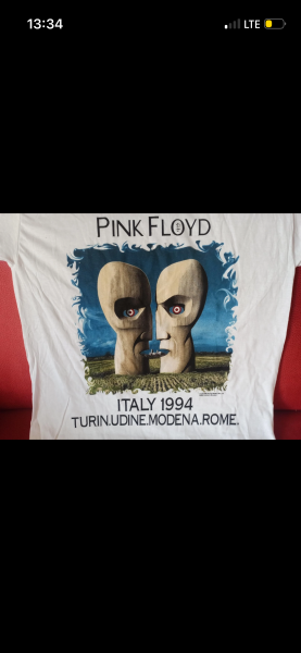 Pink Floyd 1994 Italy Tour Shirt (Screen Stars)