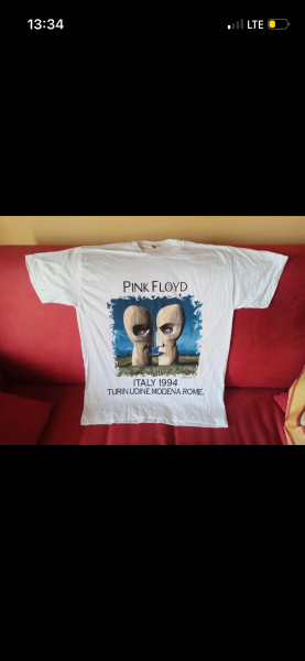 Pink Floyd 1994 Italy Tour Shirt (Screen Stars)