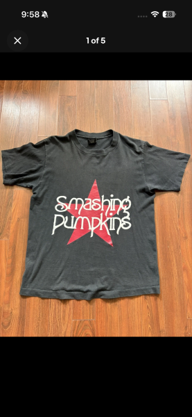 Vintage smashing pumpkins shirt