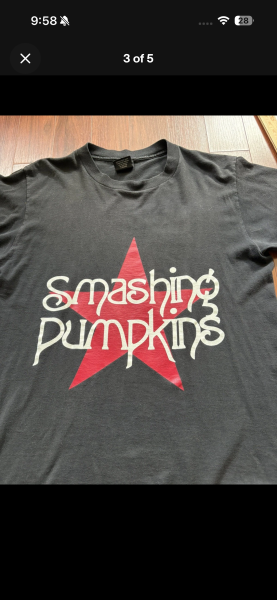 Vintage smashing pumpkins shirt