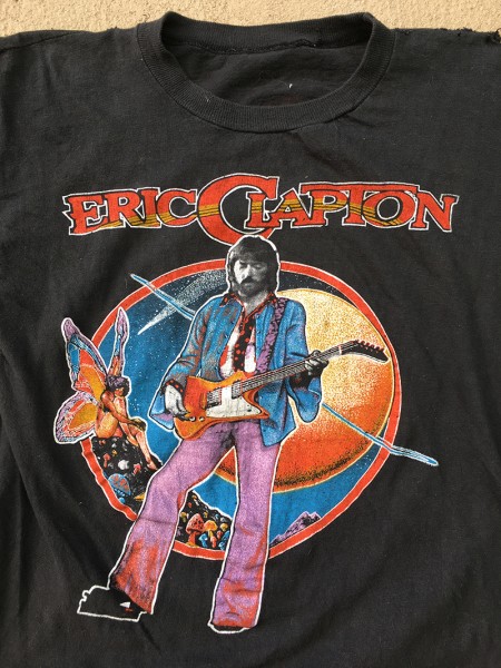 Eric Clapton 1979 Tour shirt