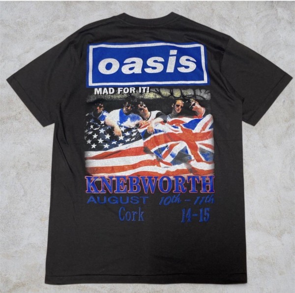 Oasis Knebworth / Cork 1996 Giant by Tee Jays ©1994 Brockum Legit Check