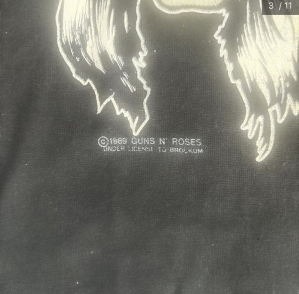 Legit Check: 1989 Guns N’ Roses LA Coliseum Brockum / 5050 Tag