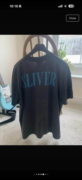 Nirvana Sliver T Shirt Giant Single Stitch 90's Grunge