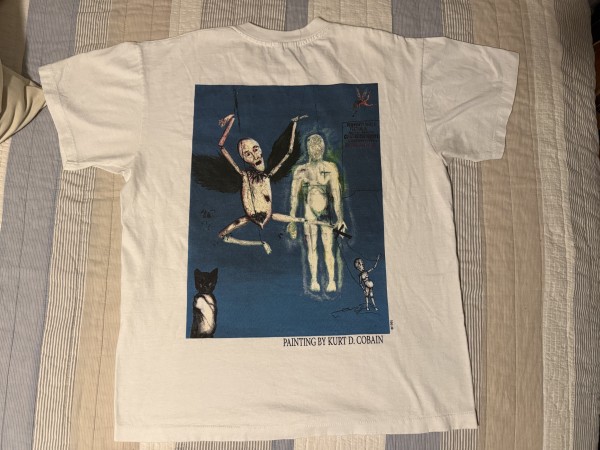 Legit check kurt cobain memorial tee cut tag 94/95