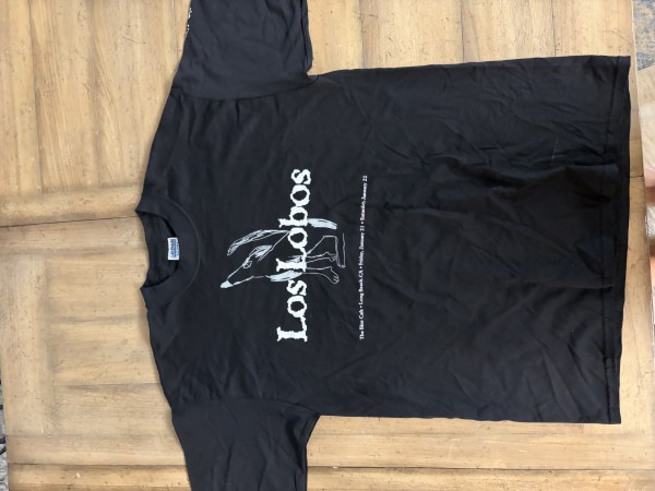 Los Lobos Shirt Blue Cafe Shirt