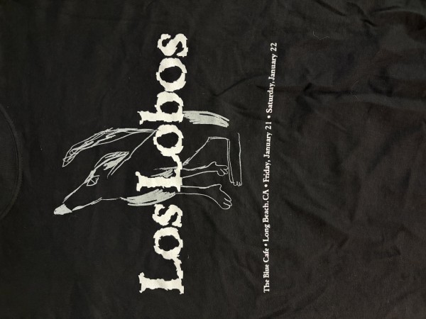Los Lobos Shirt Blue Cafe Shirt