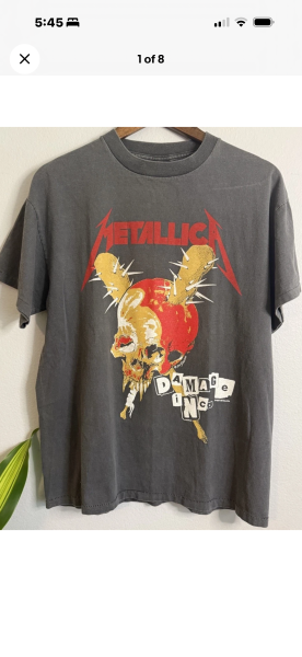 1991 Metallica Damage Inc. Pushead Brockum Tag – Legit Check