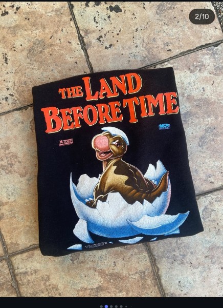 LC 1988 The land before time sweatshirt