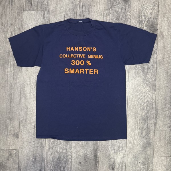 HANSON'S COLLECTIVE GENIUS 300 % SMARTER VINTAGE T-SHIRT