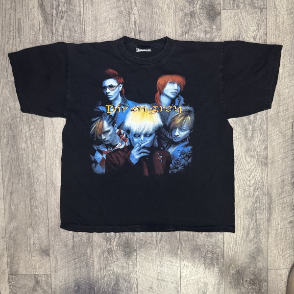 Vintage Dir En Grey Tee (The Roxx Tag) Single Stitch All Around