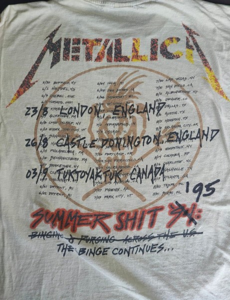 LC - Metallica European tag