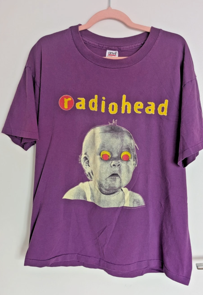 90s radiohead tee legit check