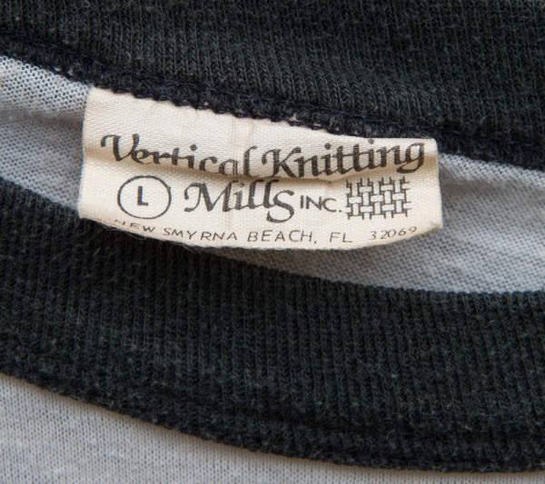 vertical knitting mills tag