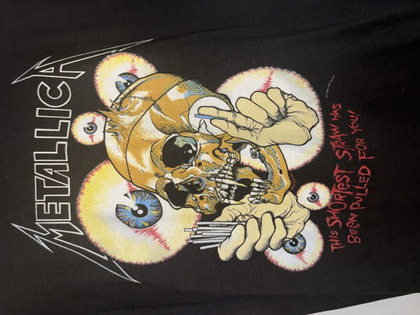 Metallica Shortest Straw – 1988 Pushead Shirt Authentication