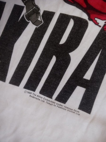 Vintage AKIRA 1988 FASHION VICTIM TAG
