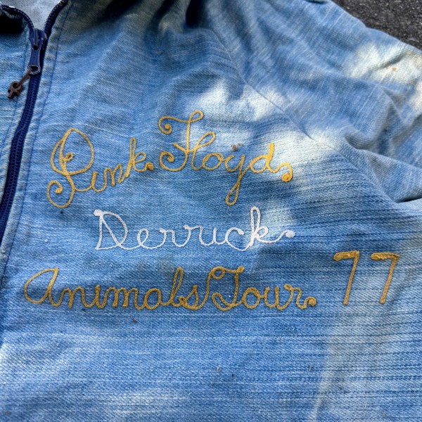 Pink Floyd Animals Tour 1977 Chain Stitch Denim Jacket