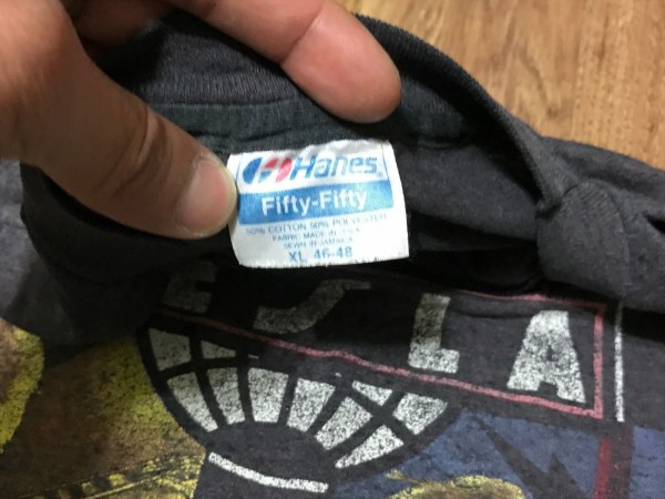 Hanes Tag Sewn In Jamaica