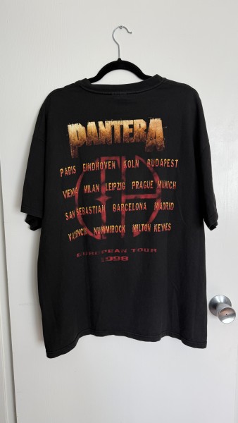 Pantera  European Tour Tee