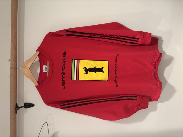 1996 jamiroquai x adidas shirt