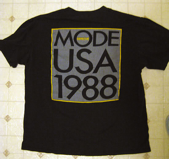 Depeche Mode 1988 USA shirt