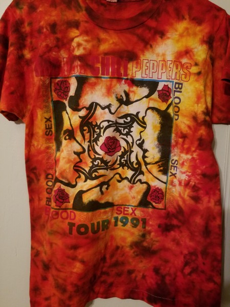 Authentic Red Hot Chili Peppers 1991 Tour T-Shirt