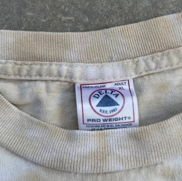 Authentic of this Grateful Dead Tour Shirt Tag