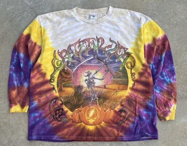 Authentic of this Grateful Dead Tour Shirt Tag