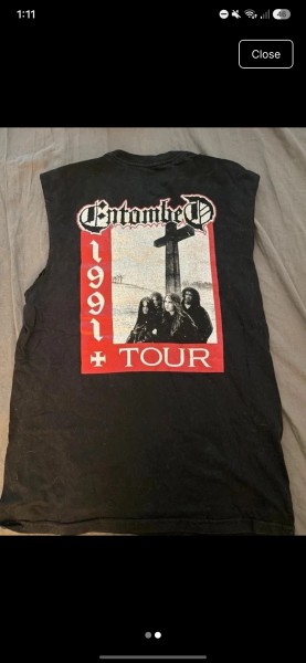 Entombed Left hand path tour 1991 legit check