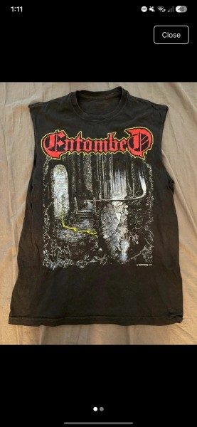 Entombed Left hand path tour 1991 legit check