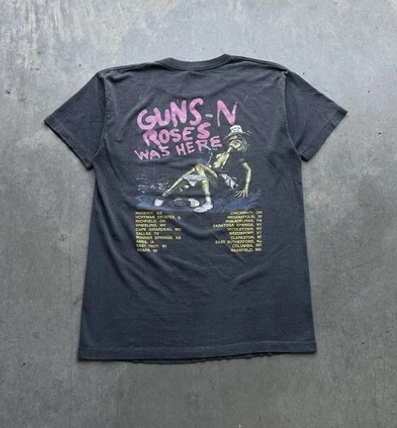 Legit Check: 1987 Guns N’ Roses “Was Here” Tour Tee / Healthknit