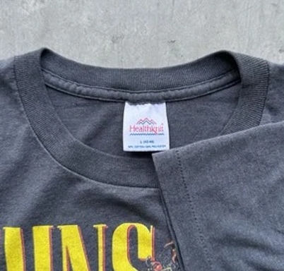 Legit Check: 1987 Guns N’ Roses “Was Here” Tour Tee / Healthknit