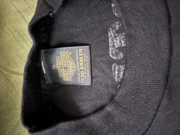 1980’s Harley Davidson 3D emblem t’s near mint condition
