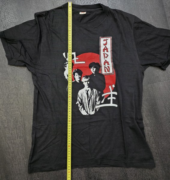 Japan David Sylvian vintage T-shirt – early 1980s – Sportswear Made in Britain