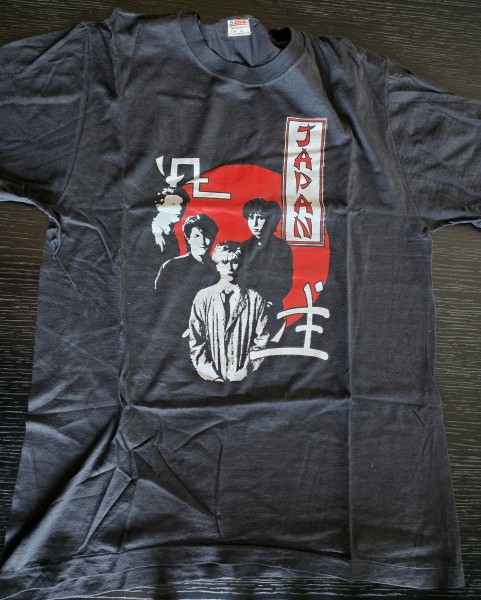 Japan David Sylvian vintage T-shirt – early 1980s – Sportswear Made in Britain