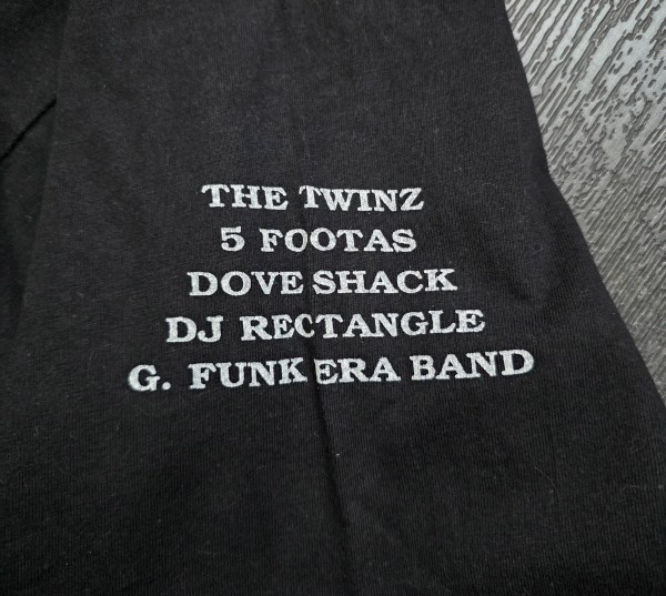 Warren G – G Funk World Tour 95 – Original concert T-shirt – Price Check