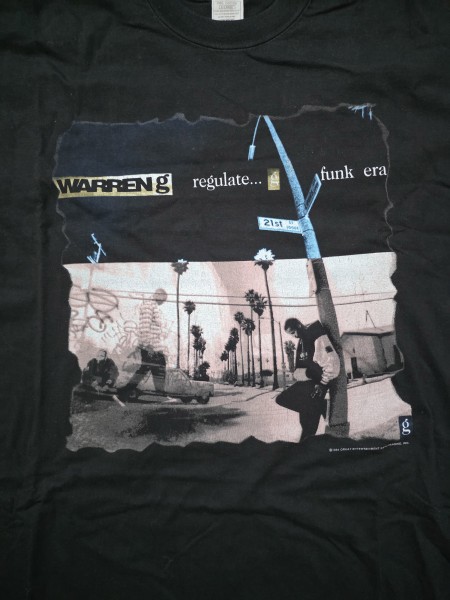 Warren G – G Funk World Tour 95 – Original concert T-shirt – Price Check
