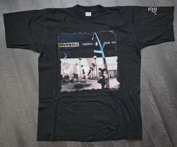 Warren G – G Funk World Tour 95 – Original concert T-shirt – Price Check