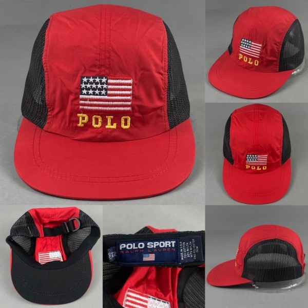 VINTAGE Ralph Lauren Polo Sport Mesh Nylon Cap
