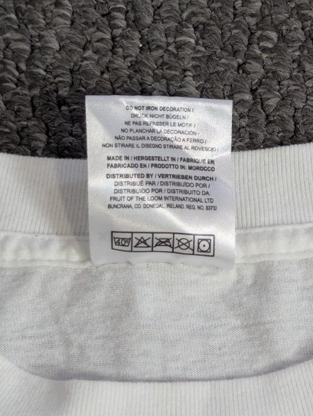 Oasis Tour T-shirt legit or bootleg