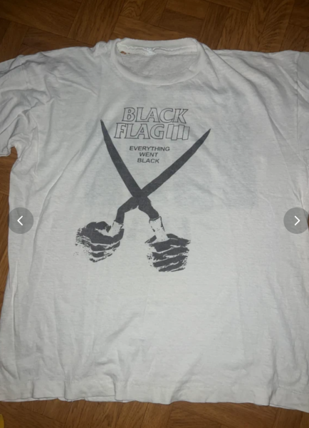 LC - Black Flag - w/o tag - distressed much